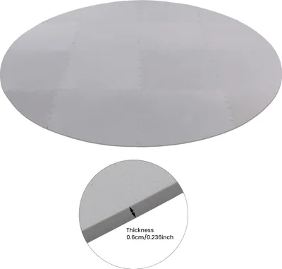 Zdjęcie produktu dla Podkładka pod jacuzzi, materiał EVA, wszechstronne zastosowanie, jasnoszary