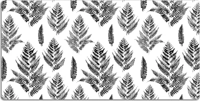 Produktbild von Schreibtischmatte Tischunterlage 120x60 cm Mauspad - Farnblätter