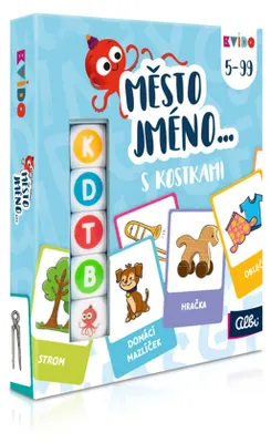 Obrázek produktu pro Albi Město, jméno s kostkami - Kvído