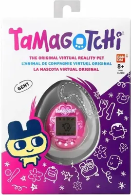 Produktbild von Bandai - Tamagotchi - Tamagotchi Original - Lots of Love - Elektronisches virtuelles Tier mit Farbdisplay, Spielen - Interaktives Haustier auf Deutsch - Spielzeug für Kinder ab 8 Jahren - 42975