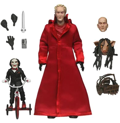 Produktbild von Neca Saw Action Ultimate Jigsaw Killer Robe Figur 18 Cm Rot  Rot One Size