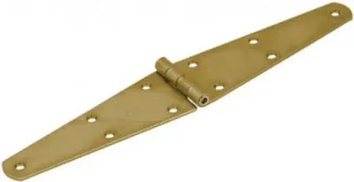 Produktbild von Kistenband mit vernietetem Stift gelb verzinkt 250x45x2,0mm