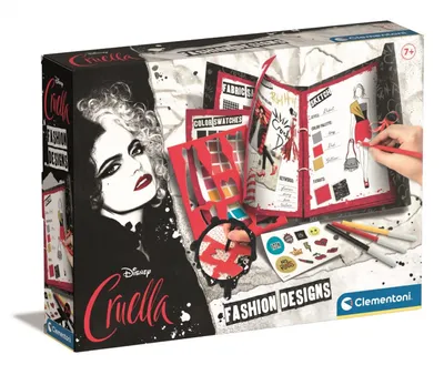 Produktbild von Clementoni Cruella, Modedesign-Set für Kinder, 7 Jahr(e), Mehrfarbig