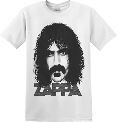 Produktbild von Frank Zappa - T-Shirt für Herren/Damen Uni RO7697 (XL) (Weiß)