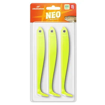 Produktbild von Lieblingsköder Gummifisch Hechtköder (Neo) Farbe: Neo