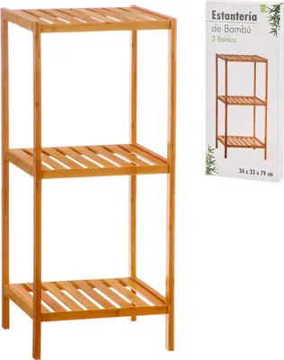 Obrázok produktu pre Bambusová polica 3 priehradky caison