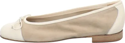 Produktbild von Lorbac Elegante Ballerinas Lane-light cremeNappaCamoscio Damen 31353433323137 Beige 39 1/2 EU