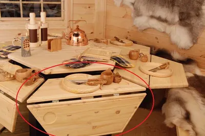 Produktbild von Wolff Finnhaus Tischelement Grillkota