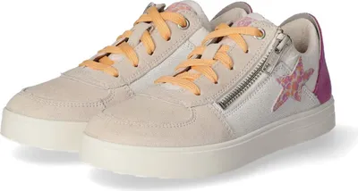 Produktbild von Superfit Mädchen Low Sneaker STELLA Grau/Weiß Leder-Textil-Mix Größe: 30