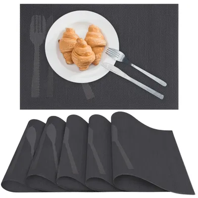 Productafbeelding van Set van 6 Wasbare Placemat voor Tafelgebruik