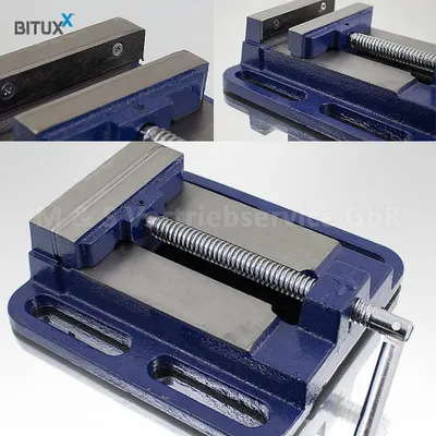 Produktbild von Bituxx Schraubstock 100mm Blau MS-15721