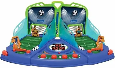 Image de Jeu de Football Électronique, Effets Sonores et Lumineux, 2 Joueurs, Timer Réglable, 2 Niveaux de Difficulté