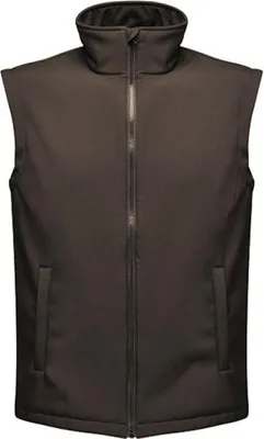 Image de Regatta TRA844 | Bodywarmer imprimable pour homme Ablaze - Couleur : Black/Black - Taille : XXL