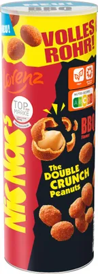 Zdjęcie produktu dla Lorenz Nic Nac's BBQ Style Double Crunch puszka słodko-pikantna 333g