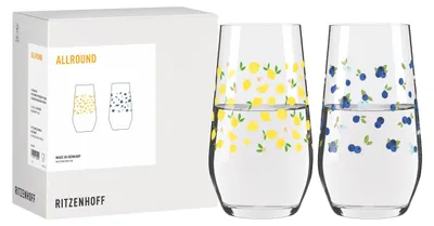 Produktbild von Ritzenhoff Grill + Cook Universalglas-Set 2er 425 ml Kristallglas