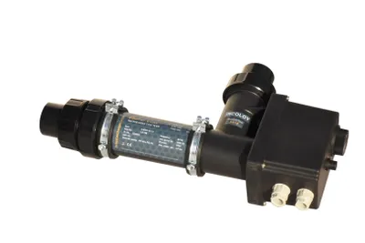 Produktbild von Dapra Neo-Flow Elektrowärmetauscher Titan / Kunststoff 9 kW / 400 V Poolheizung