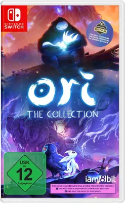 The cover art for the Nintendo Switch game 'Ori - The Collection'.
