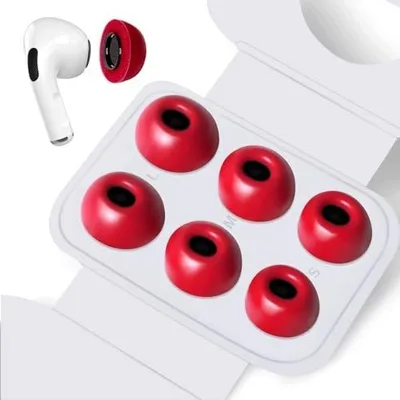 Zdjęcie produktu dla Zatyczki do uszu pianki memory airpods pro 2 wymienne 3 rozmiary