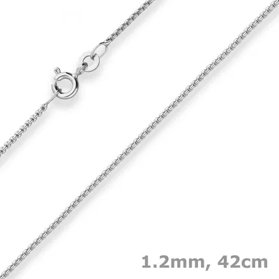 1-2mm-Veneziakette-rund-aus-333-Weißgold-42cm