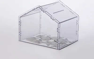 Produktbild von Losbox - Spendenbox - Visitenkartenbox - zerlegbar
