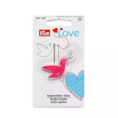 Produktbild von Prym 611157, Nadeleinfädler, Pink, Kunststoff, 45 mm, 25 mm, 1 Stück(e)