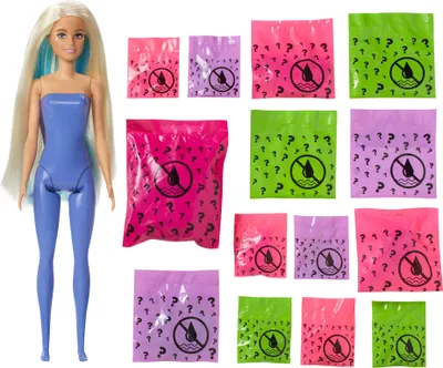 Image de Barbie Color Reveal Puppe & Haustier, Fantasy Fashion Fee