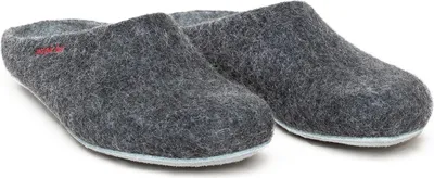 Produktbild von Magicfelt Filz Pantoffeln Aus feinster, handgelesener Schurwolle, Mit Ledersohle, Natürliche Materialien