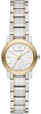 Immagine prodotto di Orologio da polso da donna Burberry, collezione The City, modello BU9217, acciaio inossidabile, colore argento/oro rosa
