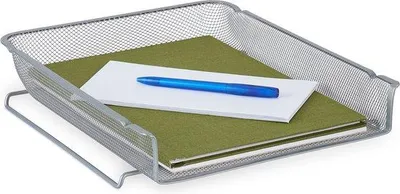 Produktbild von Metallischer A4-Ordner Stapelregal 6,5 x 28,5 x 34 cm Büroschrank für Organisation