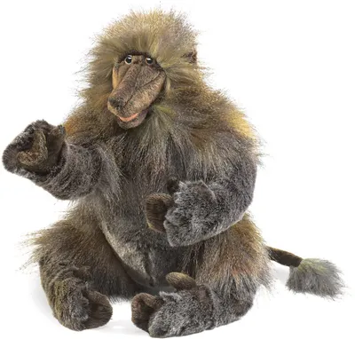 Produktbild von Folkmanis Handpuppe Pavian 2914