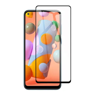 Obrázok produktu pre MG Hard Full Glue ochranné sklo na Samsung Galaxy A11 / M11, čierne