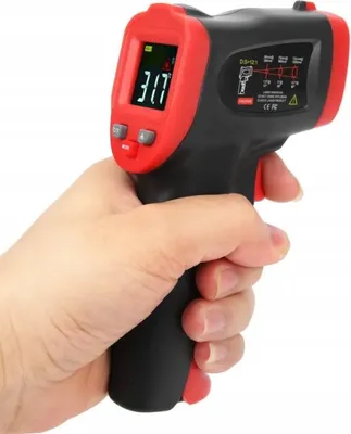 Produktbild von Pyrometer Laserthermometer -50 +600°C Kalibrierung
