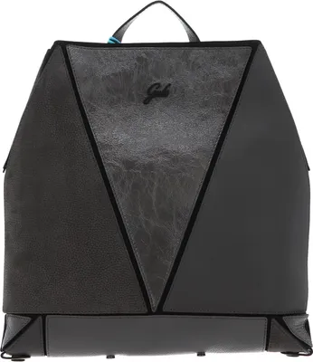 Immagine prodotto di Gabs Pelle zaino per il tempo libero Naoko Momu Sendai Black Shoulder Bag Grafite antracite