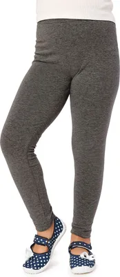 Produktbild von Merry Style Mädchen Lange Leggings aus Viskose MS10-130 (Dunkelmelange, 146)