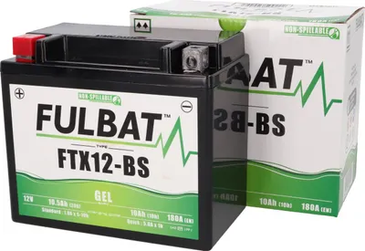 Obrázok produktu pre FULBAT FUL GEL batéria - FTX12-BS / YTX12-BS (gélová, bezúdržbová)