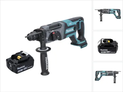 Produktbild von Makita DHR 241 T1 Akku Bohrhammer 18 V 2,0 J SDS plus + 1x Akku 5,0 Ah - ohne Ladegerät