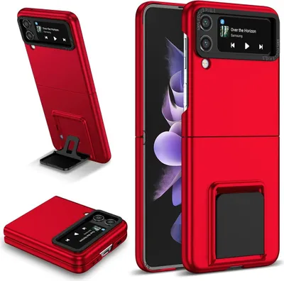 Produktbild von König Design Hülle kompatibel mit Kunststoff Soft Handyhülle - Handy Case Rot