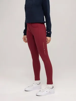 Produktbild von Tommy Hilfiger Equestrian Damen Winter Full Grip Reithose Vermont rouge HW/24, Größe:XS