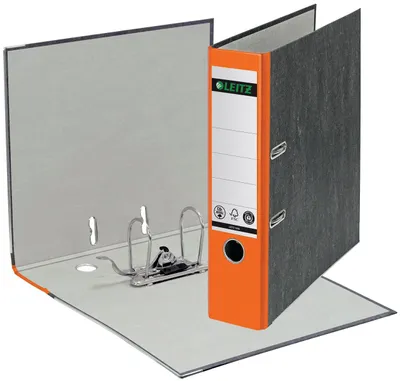 Immagine prodotto di Leitz 1080-50-45 1080 Cartella A4 Cloud marble, 80 mm, arancione