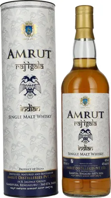 Produktbild von Amrut RAJ IGALA Indian Single Malt Whisky 40% Vol. 0,7l in Geschenkbox
