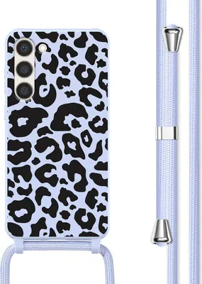Zdjęcie produktu dla imoshion Silikonowe etui ze sznurkiem do Samsung Galaxy S23 - Animal Lilac