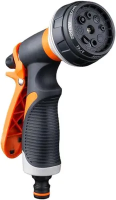 Produktbild von Gartensprinkler, 8 einstellbare Sprühmuster, verstellbarer Wasserfluss, fuer Gartenbewässerung