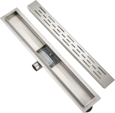 Obrázok produktu pre Sprchový kút 70 cm - Nerezová oceľ - Samočistiaci sifón