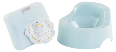 Image de Pot de propreté et lingette Corolle