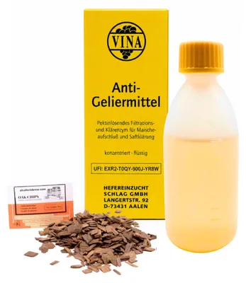 Produktbild von VINA Antigeliermittel 50 ml – Pektinase für Wein, Maische und Saftklärung