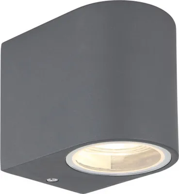 Produktbild von GLOBO 34163 VERONIKA Außenleuchte Aluminium Druckguss anthrazit, 1x GU10