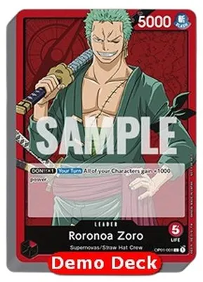 Immagine prodotto di One Piece Deck: Roronoa Zoro