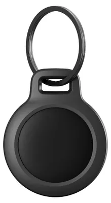 Produktbild von Nomad Rugged AirTag-Schlüsselanhänger – Robuster Polycarbonat-Rahmen mit TPU-Überzug – Schutzart IP66 für Wasser- und Staubbeständigkeit – Integrierte Öse für Schlüsselanhänger für einfache Befestigung – Schwarz