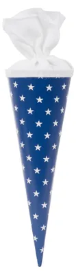 Produktbild von Goldbuch Geschenktüte Sterne Blau 35 cm