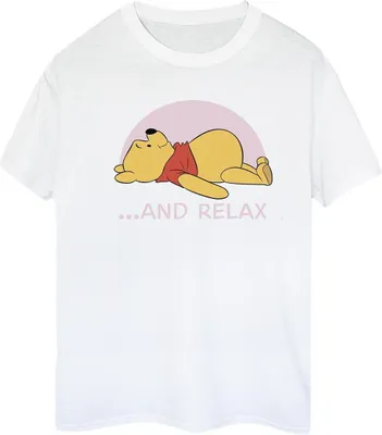 Produktbild von Disney - "Relax" T-Shirt für Damen BI47458 (S) (Weiß)